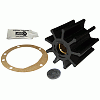 Jabsco Impeller Kit - 9 Blade - Nitrile - 3-3/4" Diameter X 3-1/2" W, 1" Shaft Diameter