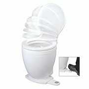 Jabsco Lite Flush Electric 12 Volt Toilet with Footswitch