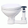 Jabsco Manual Marine Toilet - Regular Bowl with Soft Close Lid