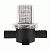 Jabsco Pumpgard IN-LINE Strainer 3/4 Hose - 40 Mesh