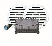 Jensen CPM50 2 Channel Bluetooth Amp and Pair Speakers