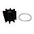 Johnson Pump 09-1028B-9 8 Blade Impeller Kit