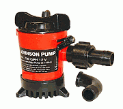 Johnson Pump 32503 Bilge Pump 500 Gph 3/4in Hose