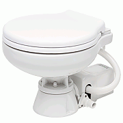 Johnson Pump Aquat Electric Marine Toilet - Super Compact - 12 Volt