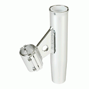 Lee´s RA5005SL Clamp On Rod Holder Silver Aluminum Vertical Pipe Size #5