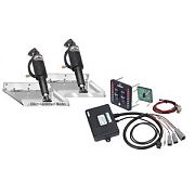 Lenco 12" x 12" Racing Tab Kit with Indicator Switch