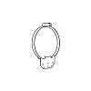 Lewmar 589064 Motor Bracket for 185/250TT