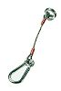 Lewmar 66840027 Anchor Strap 12" 3MM Cable with 6MM Caribiner Clip