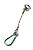 Lewmar 66840027 Anchor Strap 12" 3MM Cable with 6MM Caribiner Clip