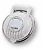 Lewmar Deck Foot Switch, White