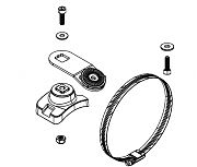 Lowrance Trolling Motor Shaft Mount for Active Target Scout View