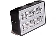 Lumitec Maxillume H120 Flood White LED Trunnion Mount Black Finish 12/24V
