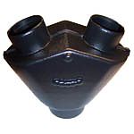 MSI HY433 4" Inlet and 3" Outlet Hose Y