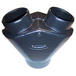 MSI HY544 4" Inlet and Outlet Hose Y