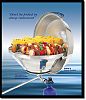 Magma A10215 Marine Kettle Gas Grill with Hinged Lid 17"