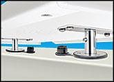Magma T10526 Dual Locking Flush Deck Socket Mount