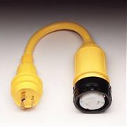 Marinco 111A 50A Female to 30A Male Pigtail Adapter