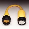 Marinco 117A 50A Female to 30A Male Pigtail Adapter
