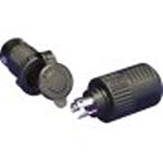 Marinco 12VCP6 Connectpro Plug & Receptacle with 6 Gauge Adapter