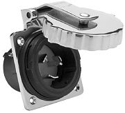 Marinco 6371EL 50A 125V Stainless Steel Power Inlet
