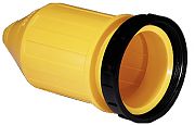 Marinco 7715CRN Weatherproof Connector with Threaded Ring