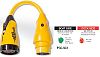 Marinco P30503 EEL Shorepower Pigtale Adapter - 50A Female/30A Male