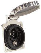 Marinco PH6592TVSS Stainless Steel Phone/TV Inlet