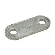 Marine Craft PK-1300 Galvanized Plate - 2 Hole Plate
