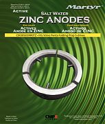 Martyr CM3858399KITZ Volvo Penta Anode Kit - Zinc