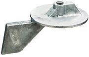 Martyr CM6884537102A Yamaha Anode Skeg - Aluminum