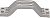Martyr CM6G54525101A Yamaha Anode - Transom Handle - Aluminum