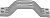 Martyr CM6G54525101Z Yamaha Anode - Transom Handle - Zinc