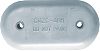 Martyr CMMZC406A Anode Hull Alum MZ406