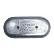 Martyr CMZ24BSZ Pleasurecraft Hull Zinc Anode - 14" x 6-1/4" x 1-1/4"