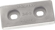 Martyr CMZHC2AZ Pleasurecraft Hull Zinc Anode - 5-3/4" x 2-1/2" x 3/4"