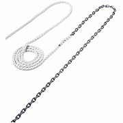 Maxwell Anchor Rode - 15´-1/4" Chain To 150´-1/2" Nylon Brait