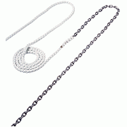 Maxwell Anchor Rode - 20´-3/8" Chain To 200´-5/8" Nylon Brait