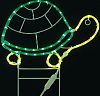 Mings Mark 8080124 LED Deco Rope Light 18" Turtle