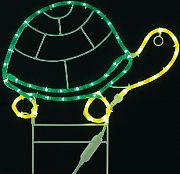 Mings Mark 8080124 LED Deco Rope Light 18" Turtle