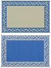 Mings Mark RA3-BLU/BEIGE 9X12 Patiomat Blu/Beige Clas.