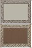 Mings Mark RA7-BRN/BEIGE 9X12 Patio Mat Brn/Beige