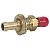 Moeller 03321010 Universal Fuel Connectors - Bulkhear - Straight 3/8" Brass