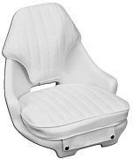 Moeller ST2050-HD White 2050 Narrow Helmsman Chair