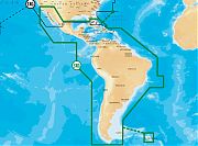 Navionics 3XG Gold Central and South America