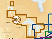 Navionics MSD/900P+ Platinum + West Great Lakes MSD Card