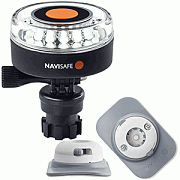 Navisafe Navilight 360° 2NM White with Navimount Base & Rib Mount - White