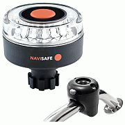 Navisafe Navilight 360° 2NM with Navibolt Base & Rail Mount - Black