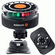 Navisafe Navilight Tricolor 2NM with Navibolt Base & Rib Mount - Black