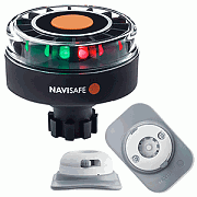 Navisafe Navilight Tricolor 2NM with Navibolt Base & Rib Mount - White