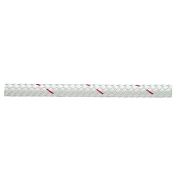 New England Ropes 21000800600 Sta-Set Polyester Double Braid - White - 1/4" x 600´